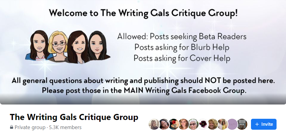The Writing Gals Critique Group 
